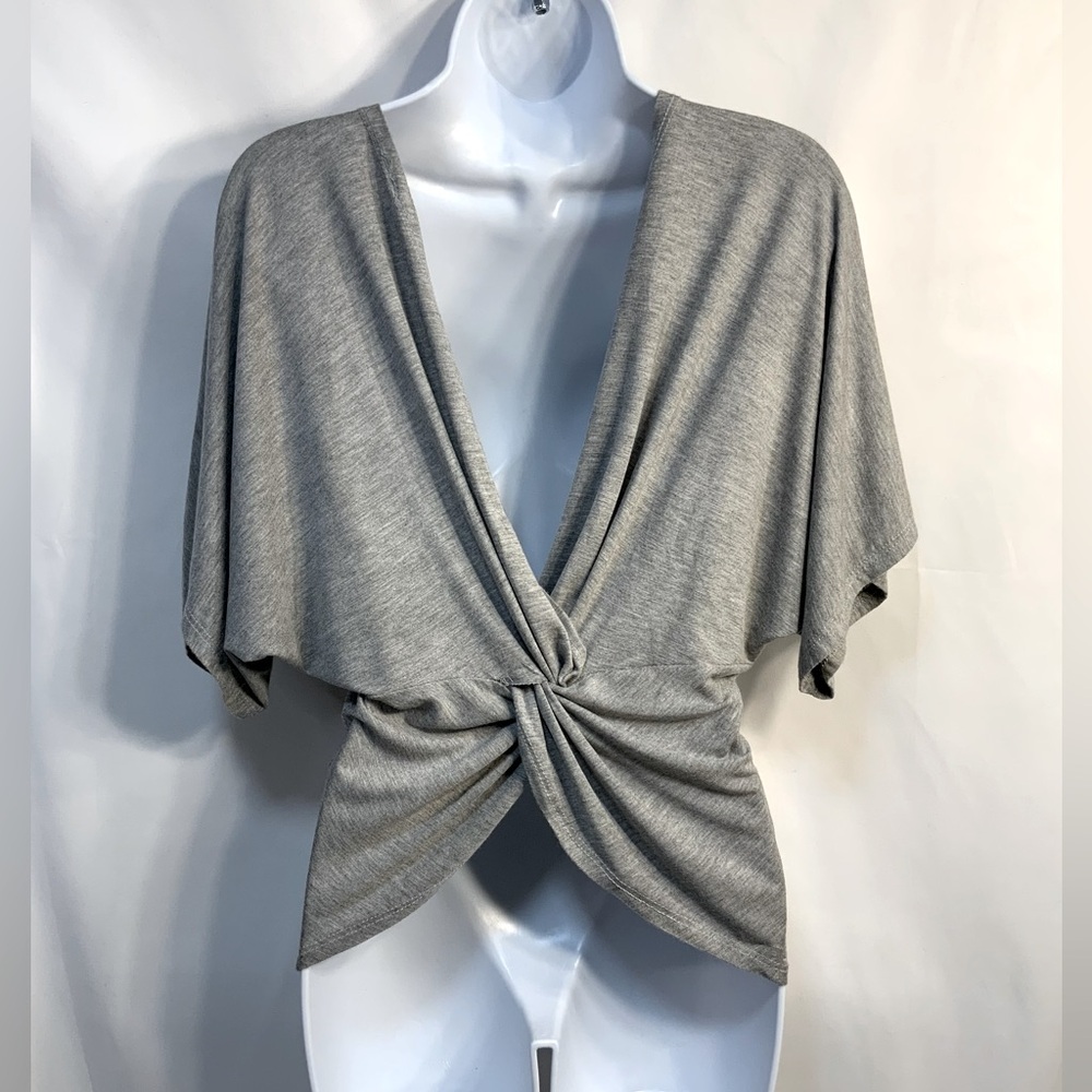 Alya Women’s Heather Gray Backless Top